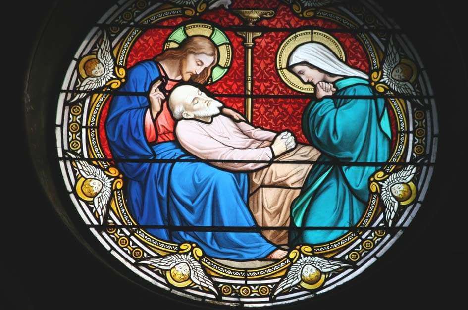 Vitrail — saint patron