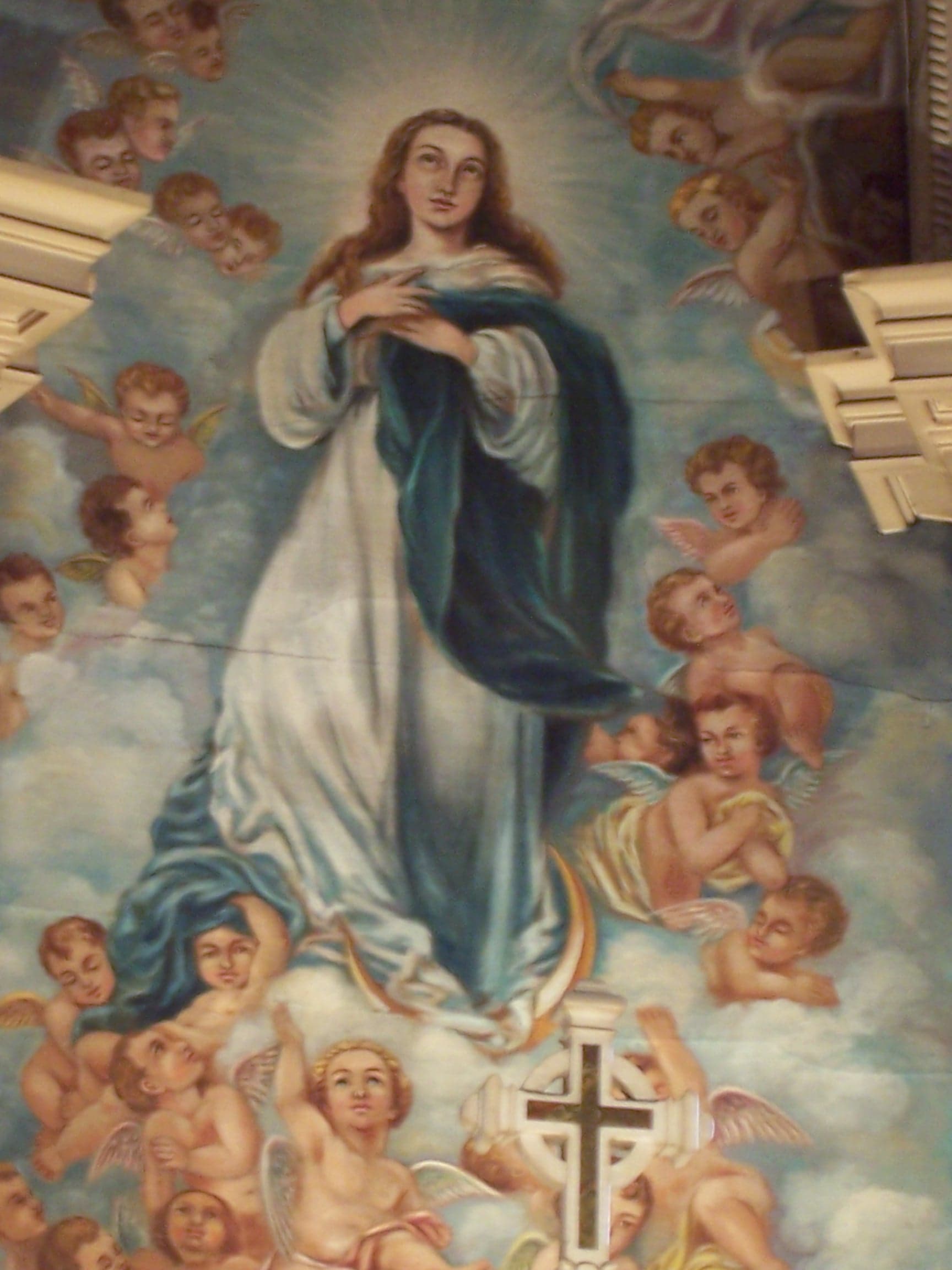 L'Immaculée Conception peinte par Meloche